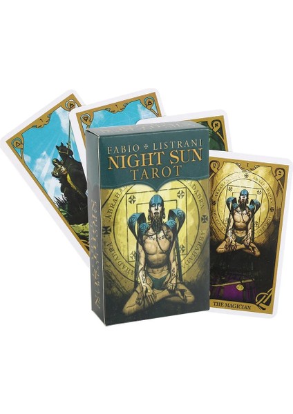 Gece Güneşi Tarzı Gece Güneşi Tarot Masa Oyunu Oyuncaklar Oracle Rider Waite Kehanet Peygamber Kehanet Kartı Poker Hediye Tahmin Oracle Astroloji (Yurt Dışından)