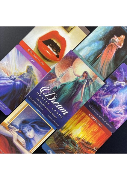 TT49 Stili Uyanış Dreamer Tam Ingilizce Deste Tarot Için 2021 Yeni Dream Oracle Kartları (Yurt Dışından) indirimleri