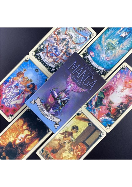 TT74 Tarzı Tam Ingilizce Yeşil Cadı Tarot Kartları Rehberlik Kehanet Kader Oracle Deck Board Game Card For Family Party Board Games (Yurt Dışından)