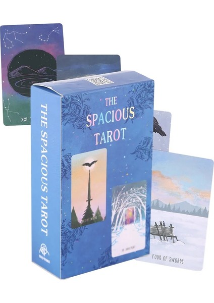 Geniş Stil 2021NEW Tarot Kehanet Kartı Masa Oyunu Oyuncak Tahmin Astroloji Renkli Baskı Sunak Bezi Kurtadam Sihirli (Yurt Dışından)