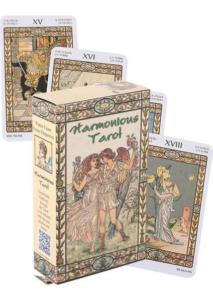 Geniş Stil 2021NEW Tarot Kehanet Kartı Masa Oyunu Oyuncak Tahmin Astroloji Renkli Baskı Sunak Bezi Kurtadam Sihirli (Yurt Dışından) modelleri