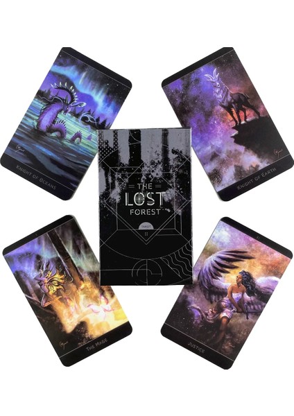 John Hollanda Tarzı Kayıp Orman Tarot Güverte Boş Zaman Partisi Masa Oyunu Yüksek Li Falcılık Kehanet Oracle Kartları, Pdf Rehberi ile (Yurt Dışından) fiyatları
