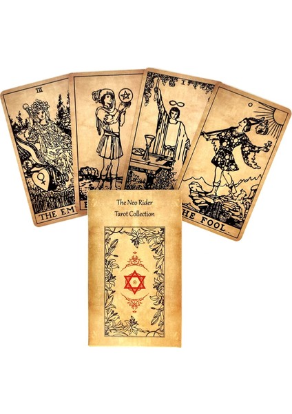 78 Adet TX239 Tarzı 2021 Trends Heaven & Earth Tarot Kartları ve Pdf Rehberlik Kehanet Güverte Eğlence Parti Masa Oyunu Kutusu (Yurt Dışından)