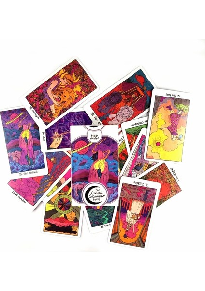 Kozmik Slumber Tarzı 2021 Son Karga Cinayeti Rehberlik Için Tarot Kartları Kehanet Kader Tarot Güverte Pdf Rehberi ile Masa Oyunları Eğlence Partisi (Yurt Dışından)
