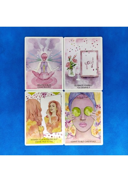44 Adet TX229 Tarzı 2021 Yeni Tarot Kartı Oracle Kartından ve Pdf Rehberlik Kehanet Güverte Eğlence Partileri Masa Oyunu Kutusundan (Yurt Dışından)