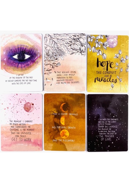 Alice Harikalar Diyarında Tarzı Evren Arkanızda Oracle Kartları Boş Zaman Partisi Masa Oyunu Yüksek Li Falcılık Kehanet Tarot Güverte Pdf Rehberi ile (Yurt Dışından) indirimleri
