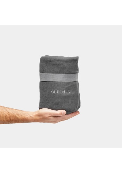 Quechua Polar Battaniye - Siyah - 150 × 130 cm