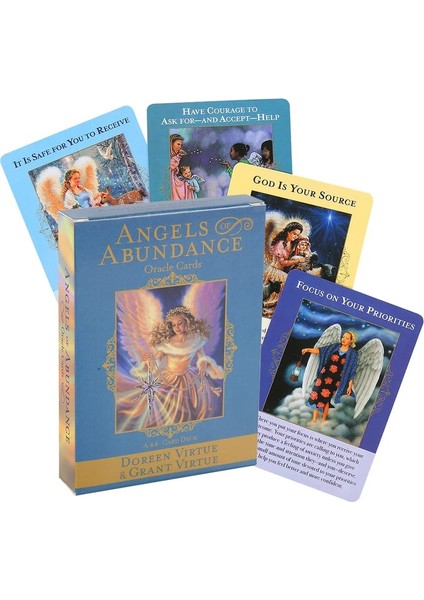 Bolluk Melekleri Tarzı Bolluk Melekleri Tarot Masa Oyunu Oyuncaklar Oracle Rider Waite Kehanet Peygamber Kehanet Kartı Poker Hediye Tahmin Oracle (Yurt Dışından)