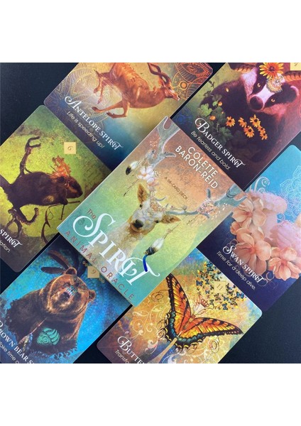 TS13 Tarzı Yeni Pagan Tarot Oracle Kartları Rehberlik Kehanet Kader Tarot Güverte Masa Oyunları Ingilizce Hediye Partisi Oyun Kartı (Yurt Dışından)