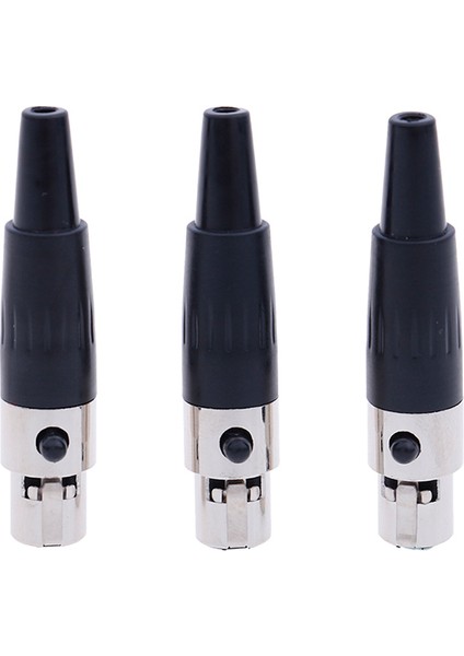 1 Adet 3pin Dişi Fiş Mini TA3F Xlr Ses Mikrofon Konektörü Mıc Adaptörü (Yurt Dışından)