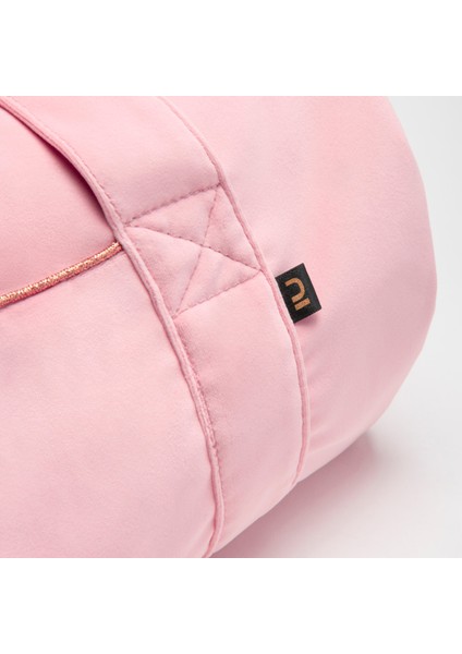 Starever Silindir Kadife Pembe Dans Spor Çantası - 15L fırsatları