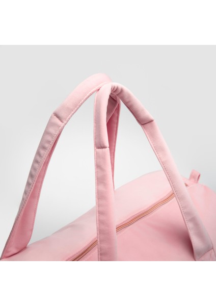 Starever Silindir Kadife Pembe Dans Spor Çantası - 15L indirimleri