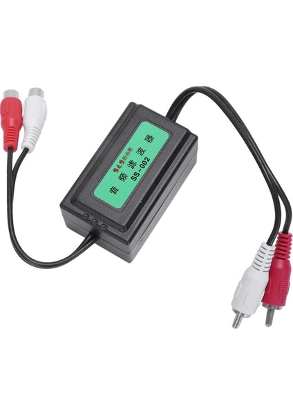 Adet 3.5mm Araba Rca Amplifikatör Ses Gürültü Filtresi Zemin Döngü Izolatör Bastırıcı (Yurt Dışından) fiyatları