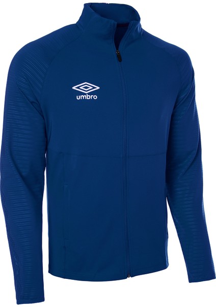 Erkek Antrenman Ceket Saks Mavi Track Jacket Wanderer TC0055