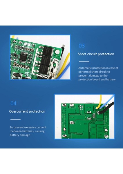 5s 18/21V 20A Pil Şarj Koruma Levhası Lityum Pil Koruma Devre Bms Modülü Elektrikli El Aletleri Için 1 (Yurt Dışından) modelleri
