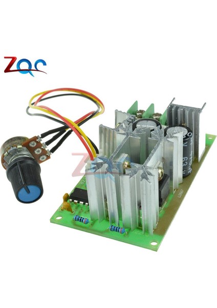 Dc 10-60V 20A 1200W Pwm Motor Hız Kontrol Anahtarı Akım Gerilim Regülatörü Yüksek Güç Sürücü Motor Hız Kontrol Modülü (Yurt Dışından)