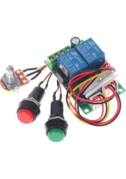 Dc 6V 12V 24V Pwm Dc Motor Hız Kontrol Cihazı Ileri ve Geri Anahtarı (Yurt Dışından)