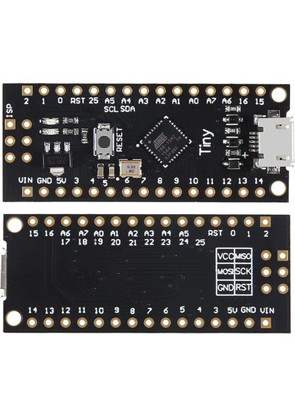 Flyeer 5 Adet Mh-Tiny ATTINY88 Mini Geliştirme Kartı 16MHZ/DIGISPARK ATTINY85 Yükseltilmiş/nano V3.0 ATMEGA328 Genişletilmiş (Yurt Dışından)