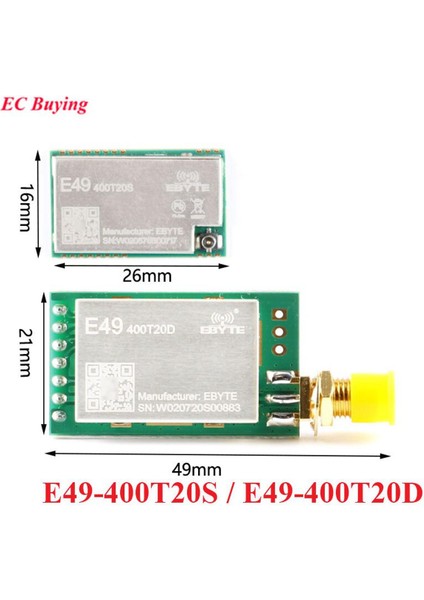 433MHZ 470MHZ Rf Modülü Uart 20DBM SX1278 Lora Frekans Gfsk Veri Alıcı Kartı 400T20S 400T20D (Yurt Dışından)