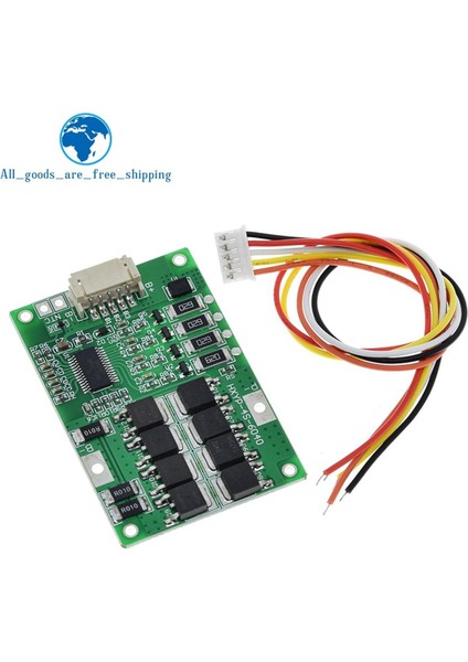 4s 20A 12.8V 14.4V 32650 32700 Lifepo4 Pil Dengeli Bms Elektrikli Tekne Için Kesintisiz Tedarik 12V Araç Aküsü (Yurt Dışından)