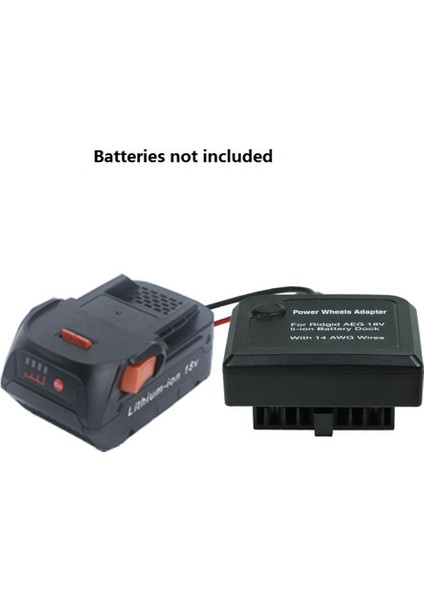 Ridgid Aeg Elektrikli El Aletleri Için 14 Awg Telli Güç Tekerlekleri Adaptörü Için 18-20V Lityum Pil (Yurt Dışından)