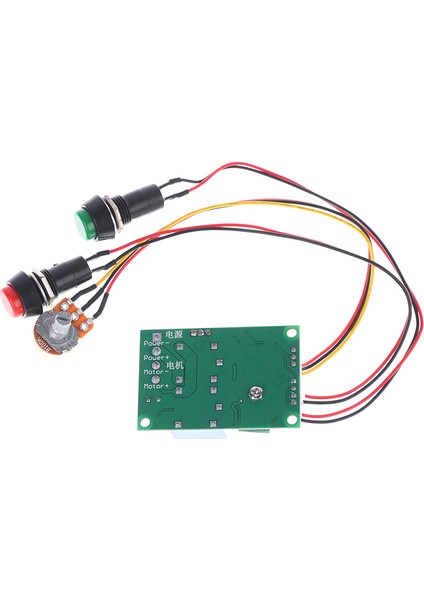 Dc 6V 12V 24V Pwm Dc Motor Hız Kontrol Cihazı Ileri ve Geri Anahtarı (Yurt Dışından)