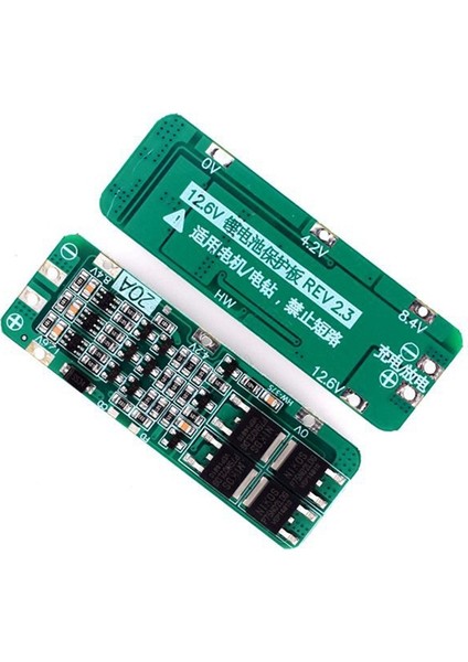 3s 20A Lityum 18650 Şarj Cihazı Bms Koruma Levhası 18650 Li-Ion Şarj Modülü 11.1V 12V 12.6V (Yurt Dışından)