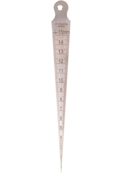 Bestdedc 1-15MM Paslanmaz Kama Feeler Boşluk Deliği Musluğu (Yurt Dışından)
