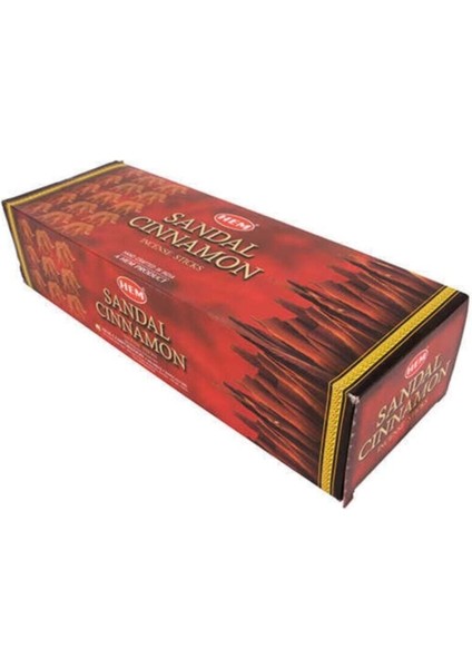 Hem Tütsü Sandal Cinnamon Kokulu 20 Çubuk Tütsü - Sandal Cinnamon