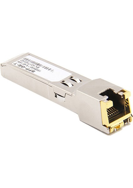 2x Sfp Modülü RJ45 Anahtarı Gbic 10/100/1000 Konektörü Sfp Bakır RJ45 Sfp Modülü Gigabit Ethernet Bağlantı Noktası (Yurt Dışından)