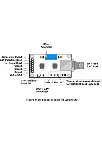 Arduino Bnc Elektrot Kontrol Cihazı Için Ph Değeri Algılama Sensörü (Yurt Dışından) modelleri