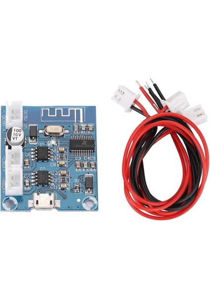 Mini Bluetooth Amplifikatör Devre Kartı Modülü 4.2 Devre Stereo Hoparlör Dijital Modül 5W + 5W (Yurt Dışından)