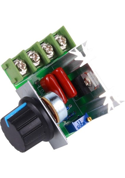 2000W Ac Motor Hız Kontrol Cihazı 50-220V 25A Ayarlanabilir Motor Hız Kontrol Cihazı Voltaj Regülatörü (Yurt Dışından)