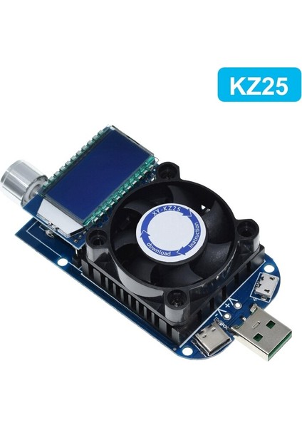 25W 35W Qc2.0 Qc3.0 USB Elektronik Yük Ayarlanabilir Sabit Akım Yaşlanma Direnci Akü Voltaj Kapasitesi Test Cihazı Voltmetre (Yurt Dışından) fiyatları