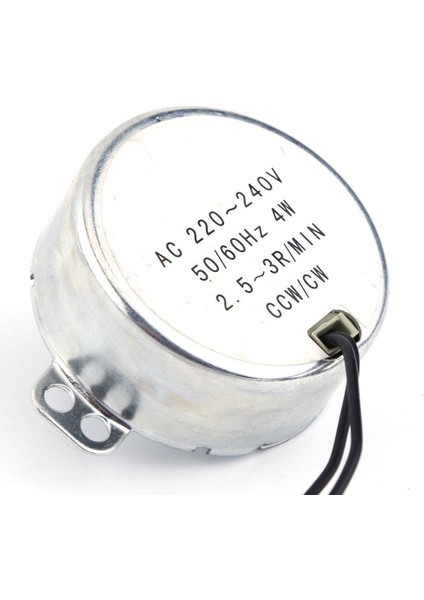 1 Adet 220-240V Ac Senkron Motor Dişli Motor 4W Cw/ccw (Yurt Dışından)