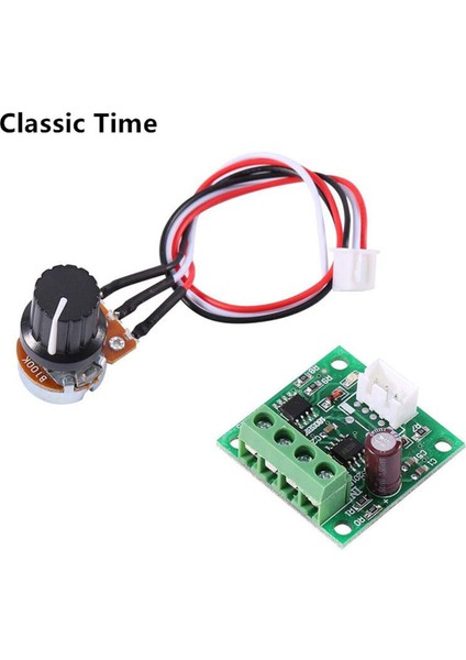 Dc Pwm Motor Hız Kontrol Cihazı 1.8V 3V 5V 6V 12V 2A Otomatik Regülatör Vali Hız Kontrolü 15V Güç Potansiyomer ile (Yurt Dışından)
