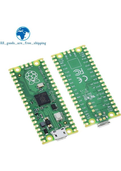Raspberry Pi Pico Board RP2040 Çift Çekirdekli 264KB Arm Düşük Güçlü Mikro Bilgisayarlar Yüksek Performanslı Cortex-M0+ Işlemci (Yurt Dışından)