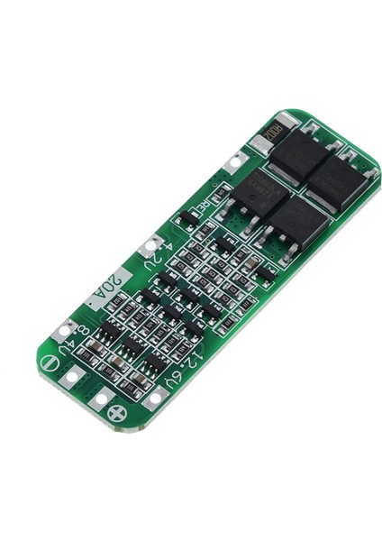 10 Adet 3s 20A Bms 18650 Li-Ion Lityum Şarj Cihazı (Yurt Dışından)