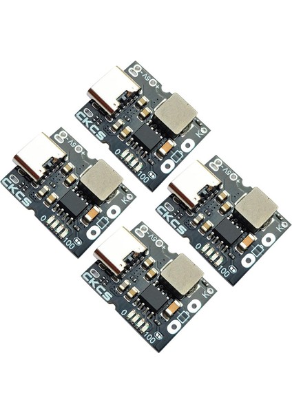 Ckcs 4x Type-C USB 5V 2A 1s Lityum Şarj Deşarj Modülü (Yurt Dışından)