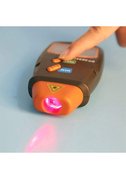 Dijital Takometre, DT-2234C+ Temassız Mini Rpm Test Cihazı Ölçer LCD Ekran El Tipi Dijital Fotoğraf Takometre (Yurt Dışından)