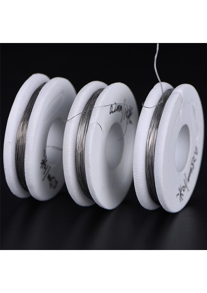 Nikrom Tel Elektrik Teli 0.15 ~ 0.25MM 10M Direnç Direnç Awg Teli (Yurt Dışından)