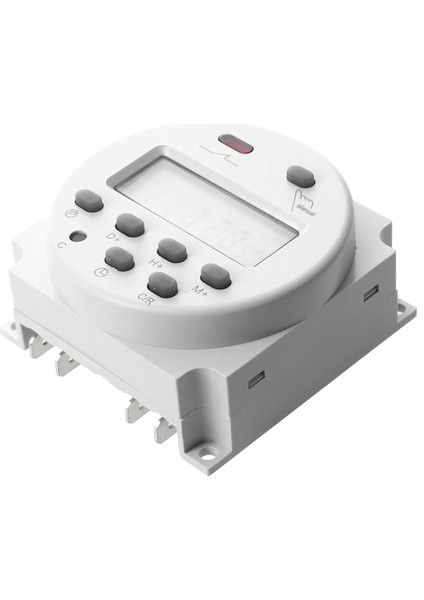Flyeer Yeni LCD Dijital Kontrol Güç Programlanabilir Zamanlayıcı Dc 12 V 16A Zaman Rölesi Anahtarı (Yurt Dışından)