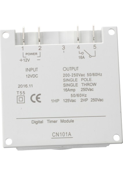 Flyeer Yeni LCD Dijital Kontrol Güç Programlanabilir Zamanlayıcı Dc 12 V 16A Zaman Rölesi Anahtarı (Yurt Dışından)