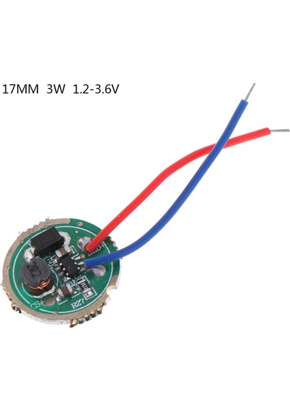 1 Adet 3W LED Sürücü 17MM/20MM DC3.7V 1 Mod 5 Mod LED El Feneri Sürücüsü (Yurt Dışından)