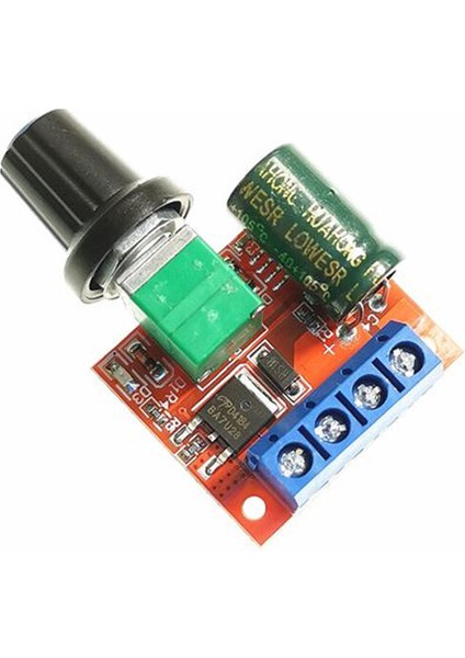 Mini 5A 90W Pwm 12V Dc Motor Hız Kontrol Modülü Dc-Dc 4.5V-35V Ayarlanabilir Hız Regülatörü Kontrol Valisi Anahtarı 24V (Yurt Dışından)