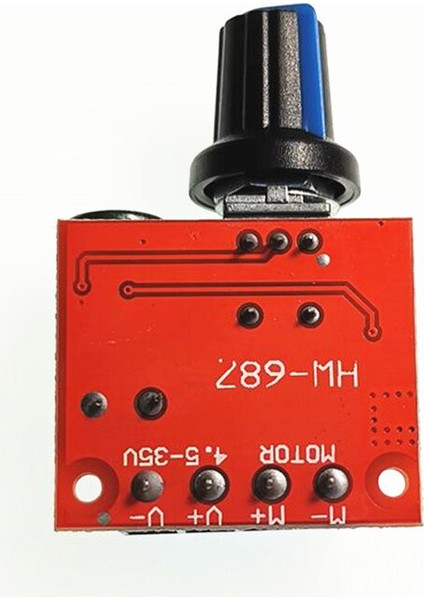 Mini 5A 90W Pwm 12V Dc Motor Hız Kontrol Modülü Dc-Dc 4.5V-35V Ayarlanabilir Hız Regülatörü Kontrol Valisi Anahtarı 24V (Yurt Dışından)