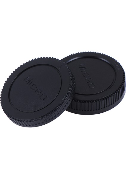 Gövde+Arka Lens Kapağı Kapak Koruyucu Kılıf Olympus M4/3 Kamera Aksesuarı Siyah (Yurt Dışından) fiyatları