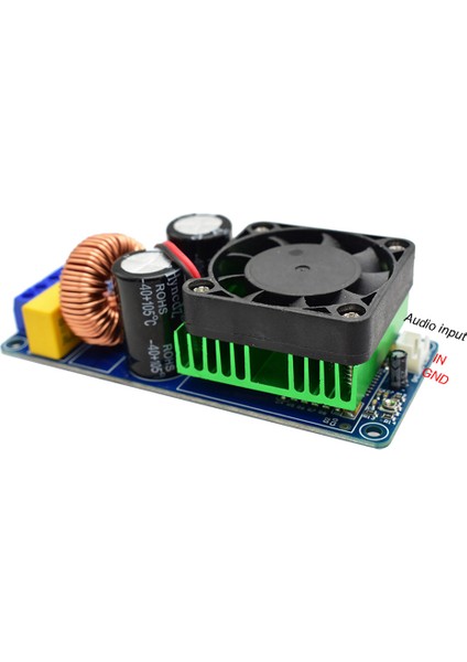 Hıfı Güç IRS2092 500 W Mono Kanal Dijital Güç Amplifikatörü Kurulu D Sınıfı Sahne Güç Amplifikatörü Kurulu I3-007 (Yurt Dışından)