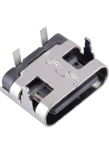 10 Adet 2 Pin Mikro Tip C Konnektör Soketi USB 3.1 Tip-C Dişi Güç Jakı Dock Karşılaşması (Yurt Dışından)