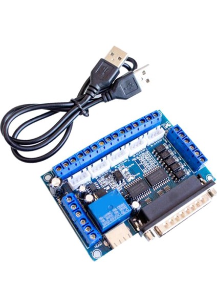 Mach3 Gravür Makinesi Için Usb'li Cnc 5 Eksenli Step Motor Sürücüsü (Yurt Dışından)